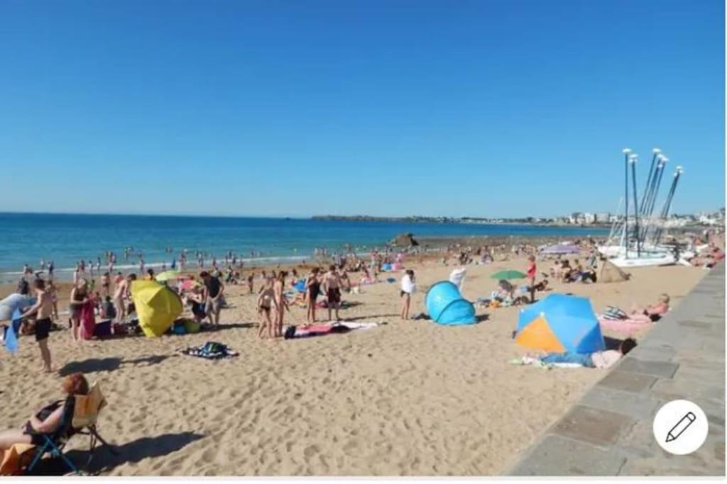 St Malo Maison Avec Jardin Proche Gare Plage Intramuros Chien Admis Parking Gratuit Saint-Malo Exterior photo